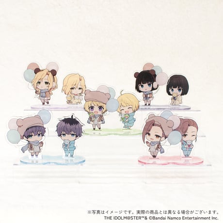 アイドルマスター SideM Winter Bears トレーディングペアアクリルスタンドB（全5種・ランダム）