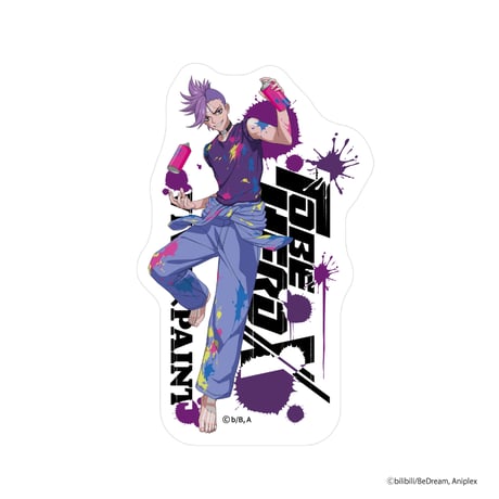 アニメ「TO BE HERO X」 VIVID×PAINT ステッカー（全10種）