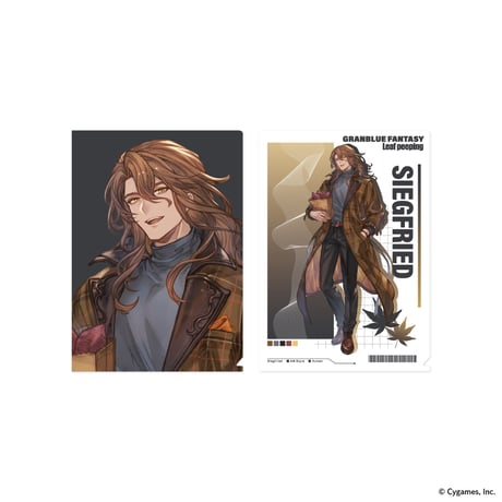 グランブルーファンタジー Leaf peeping A4クリアファイルセット（全7種）