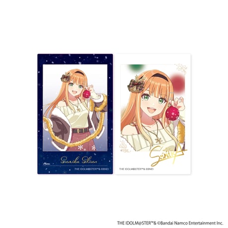 学園アイドルマスター fête de Noël トレーディング インスタントフォト風カード2枚1set（全12種・BOX）