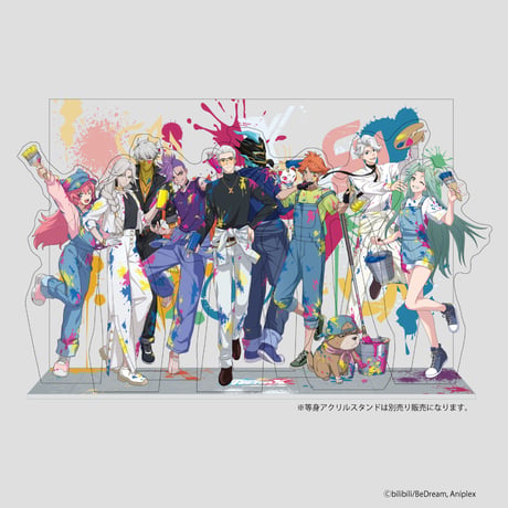 アニメ「TO BE HERO X」 VIVID×PAINT アクリルジオラマ