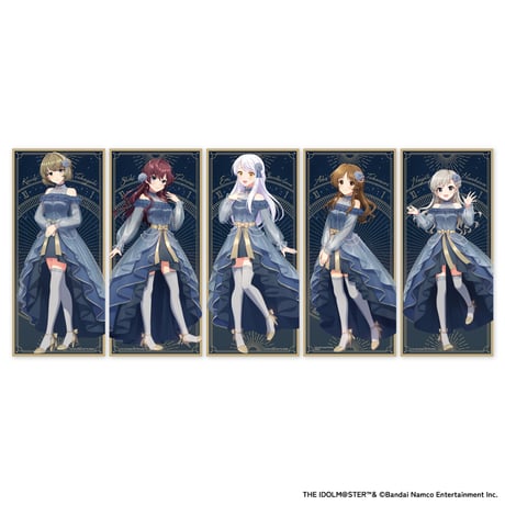 アイドルマスター シンデレラガールズ Light at Night ステッカー（全5種）