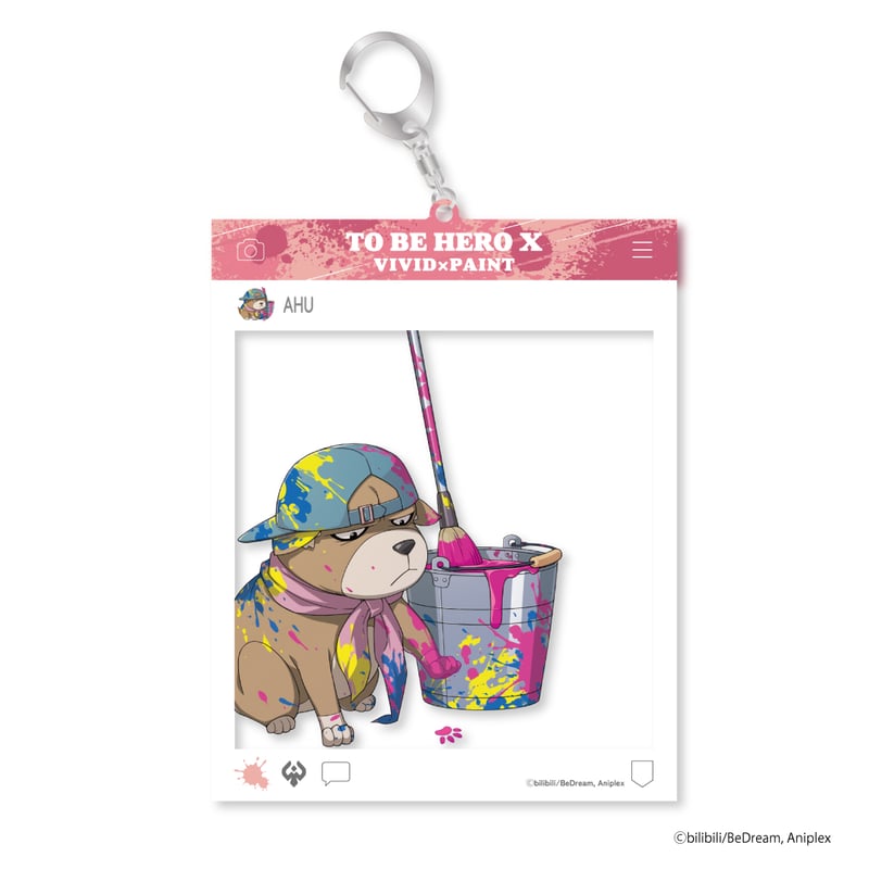 アニメ「TO BE HERO X」 VIVID×PAINT SNS風アクリルキーホルダー（全1