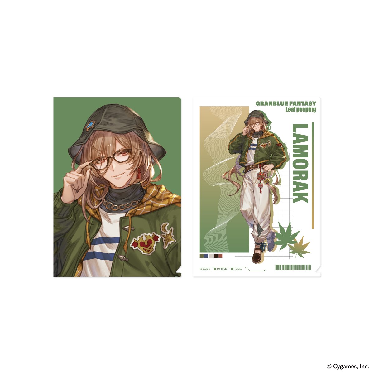 グランブルーファンタジー　クリアファイル グランブルーファンタジー クリアファイル サンダルフォン