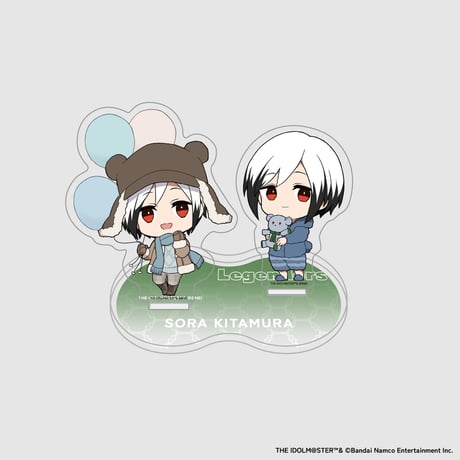 アイドルマスター SideM Winter Bears トレーディングペアアクリルスタンドA（全6種・ランダム）