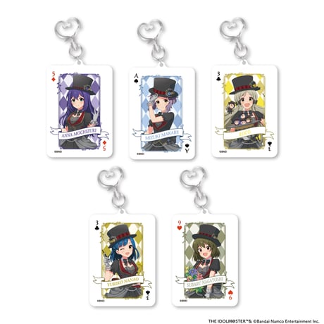 THE IDOLM@STER MILLION LIVE! MILLION MAGIC アクリルキーホルダー（全5種）