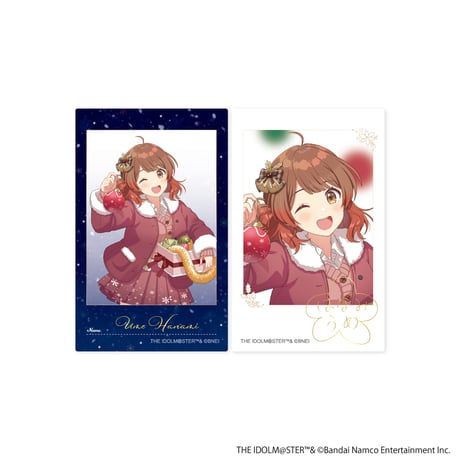 学園アイドルマスター 初星学園 入学準備フェア トレーディング インスタントフォト風カード2枚1set（全12種）