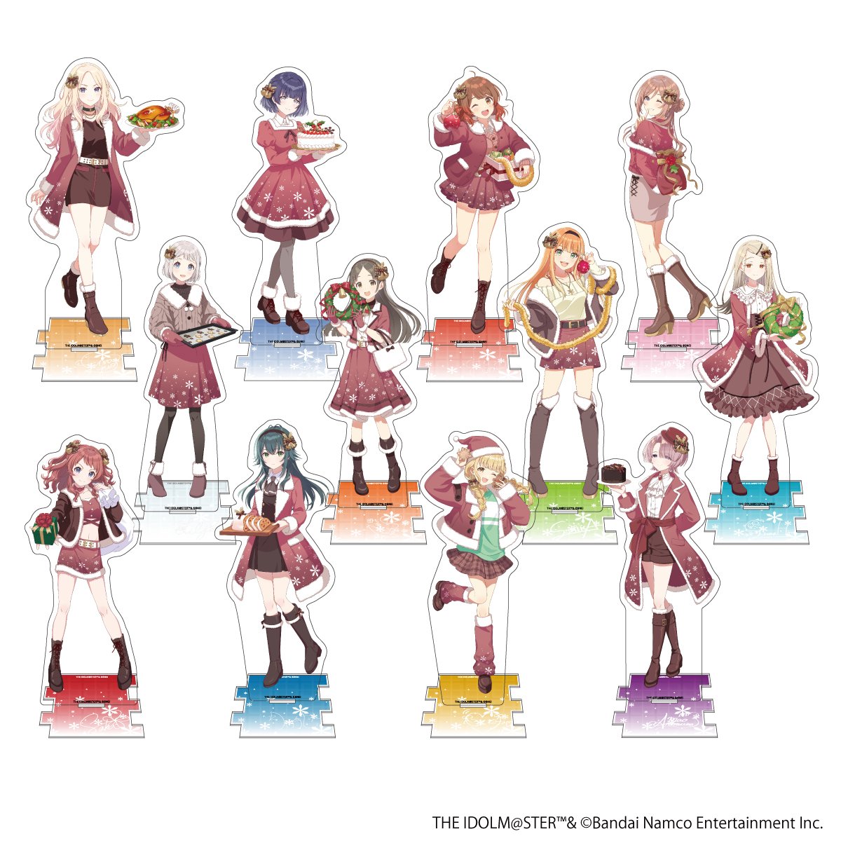学園アイドルマスター 誕生日single アクリルスタンド 学園アイドルマスター fête de Noël アクリルスタンド（全12種