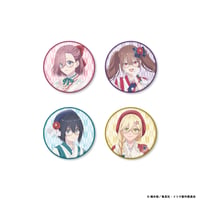 TVアニメ「2.5次元の誘惑」ハイカラおでかけ♡ トレーディングホログラム缶バッジ（全4種・ランダム・ホログラム仕様）