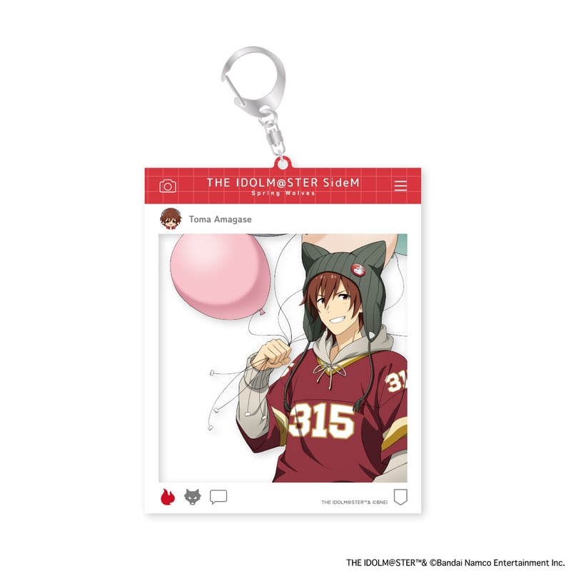 アイドルマスター SideM Spring Wolves トレーディングSNS風アクリル