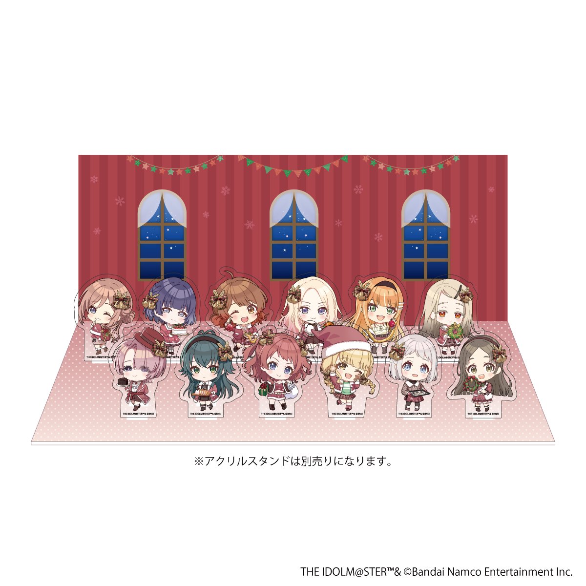 学園アイドルマスター fête de Noël アクリルジオラマB | ANICLOSET.