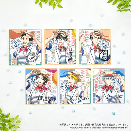 アイドルマスター SideM Summer Doggie トレーディング色紙（全6種・ランダム）