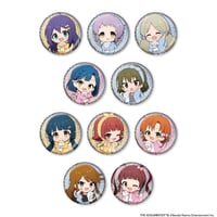 THE IDOLM@STER MILLION LIVE! MILLION MAGIC トレーディングホログラムデフォルメ缶バッジA（全10種・ランダム・ホログラム仕様）