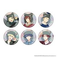 アイドルマスター SideM Spring Wolves トレーディングホログラム缶バッジ （ホログラム仕様・全6種・ランダム）