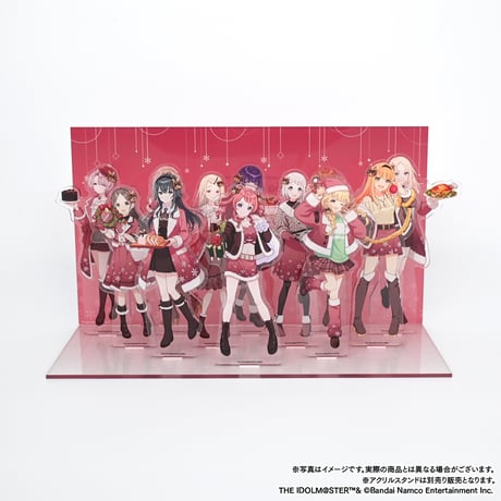 学園アイドルマスター fête de Noël アクリルジオラマA