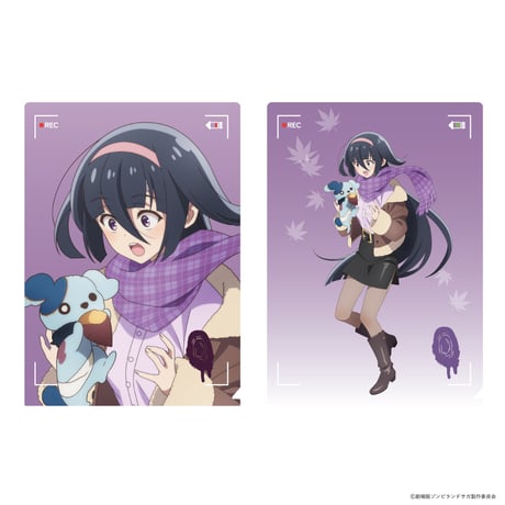 劇場版『ゾンビランドサガ ゆめぎんがパラダイス』どやんす、どやんすー!? ドッキドキおでかけパラダイス!  A4クリアファイルセット（全8種）