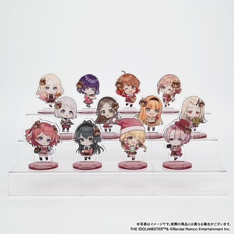 学園アイドルマスター 初星学園 入学準備フェア トレーディングミニキャラアクリルスタンドA （全12種・ランダム）