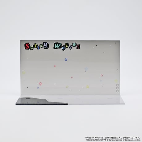 アイドルマスター SideM Spring Wolves アクリルジオラマ