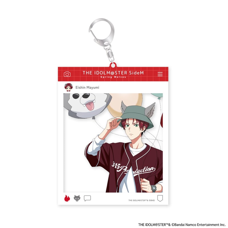アイドルマスター SideM Spring Wolves トレーディングSNS風アクリル