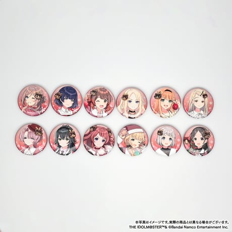 学園アイドルマスター 初星学園 入学準備フェア トレーディングホログラム缶バッジ （ホログラム仕様・全12種・BOX）