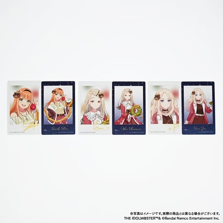 学園アイドルマスター 初星学園 入学準備フェア トレーディング インスタントフォト風カード2枚1set（全12種）