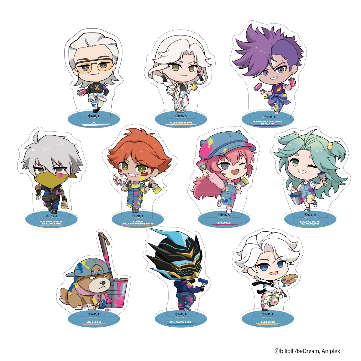 TO BE HERO X　VIVID×PAINT BIGアクリルスタンド 10種 アニメ「TO BE HERO X」 VIVID×PAINT BIGアクリルスタンド（全10種）