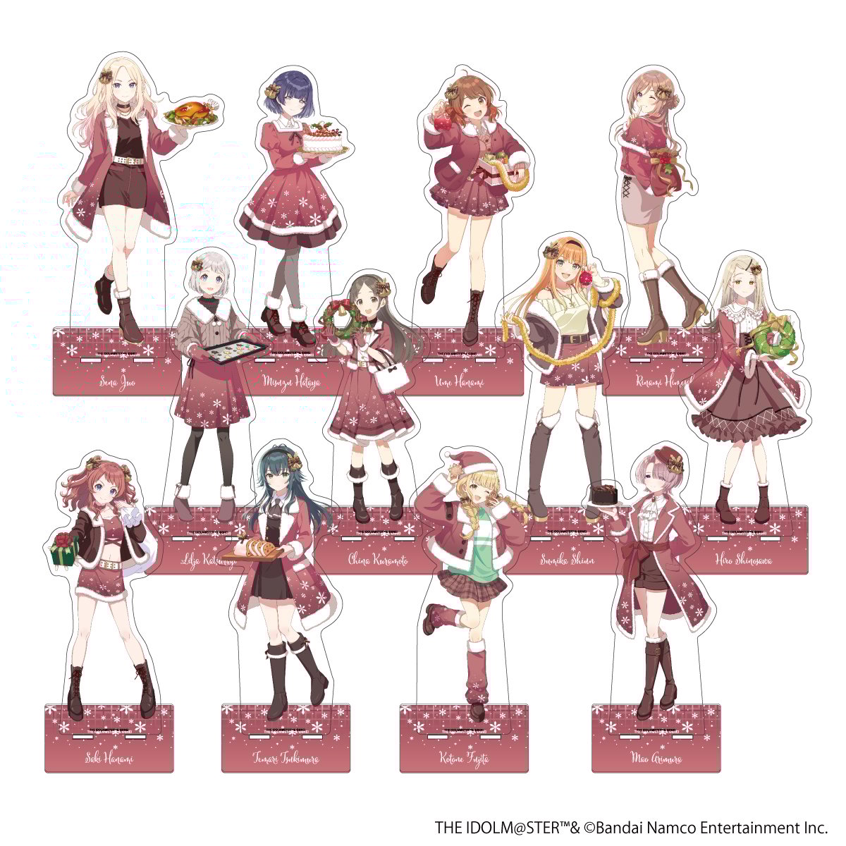 学園アイドルマスター fête de Noël BIGアクリルスタンド（全12種