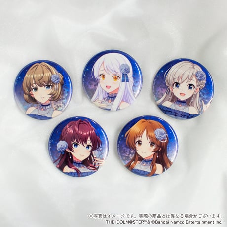 アイドルマスター シンデレラガールズ Light at Night トレーディングホログラム缶バッジ（全5種・ランダム・ホログラム仕様）