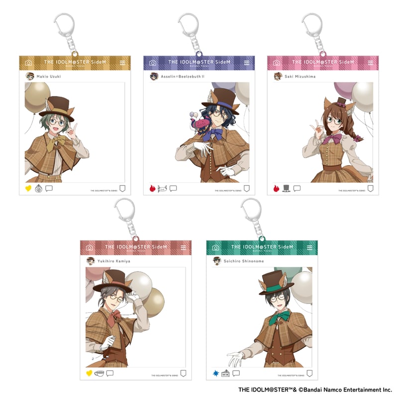 アイドルマスター SideM Autumn Foxes トレーディングSNS風 アイドルマスター SideM Autumn Foxes トレーディングSNS風