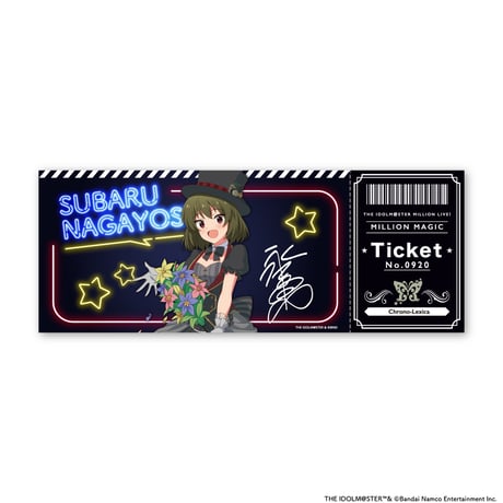 THE IDOLM@STER MILLION LIVE! MILLION MAGIC ホログラム風チケットカード（全5種）