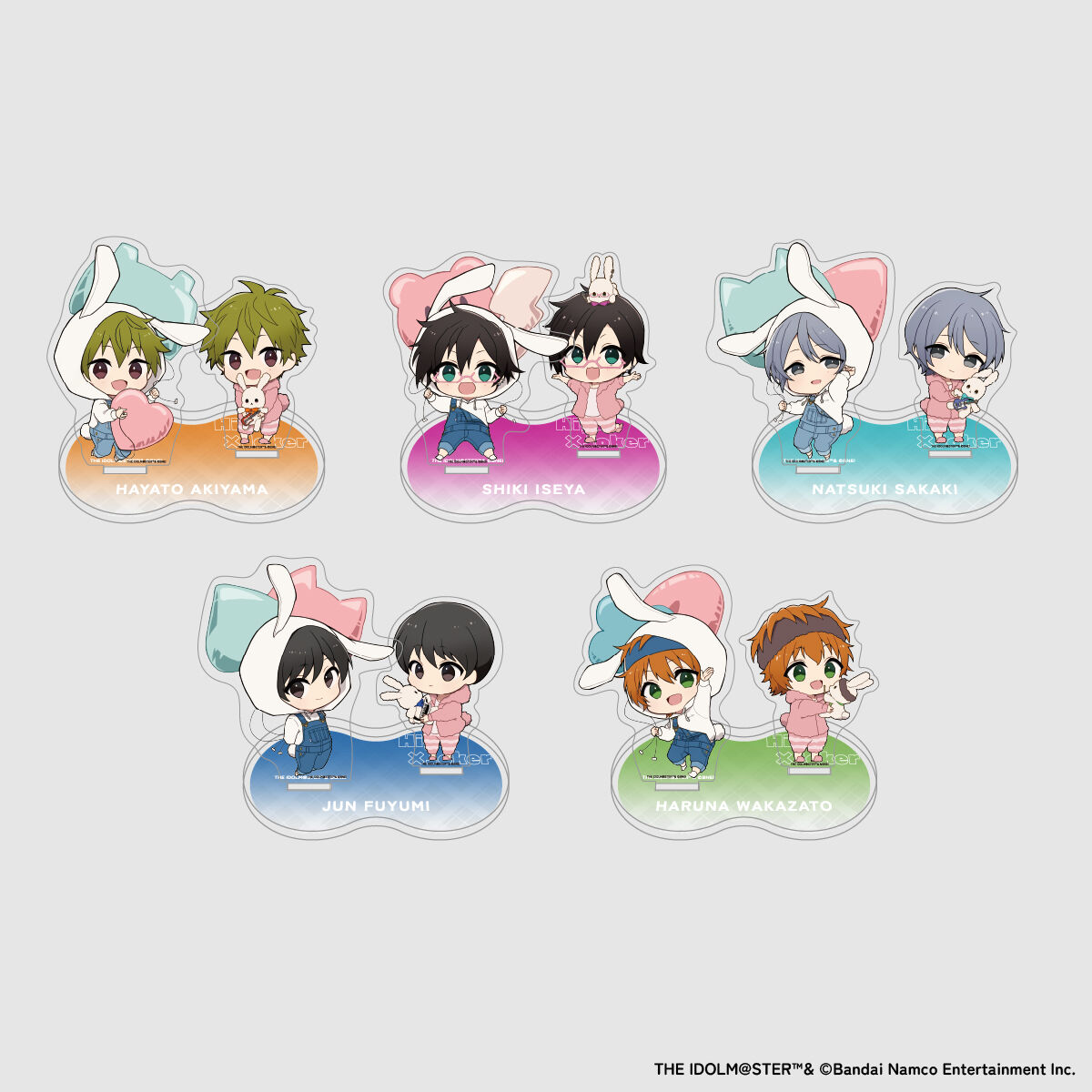アイドルマスター SideM Spring Rabbits トレーディングペアアクリル
