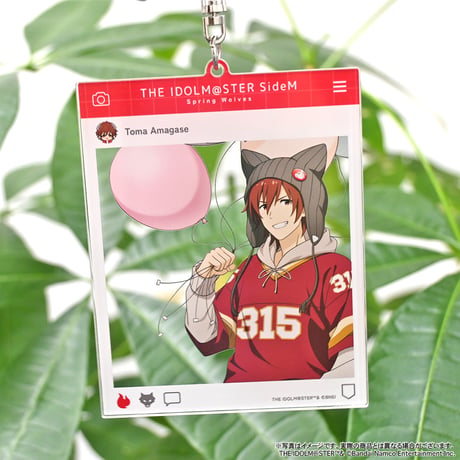 アイドルマスター SideM Spring Wolves トレーディングSNS風アクリルキーホルダー（全6種）