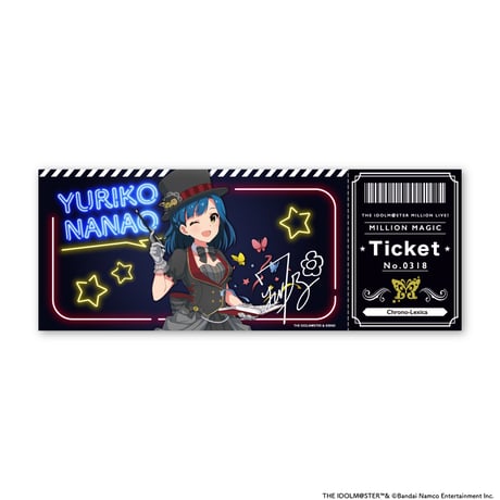 THE IDOLM@STER MILLION LIVE! MILLION MAGIC ホログラム風チケットカード（全5種）