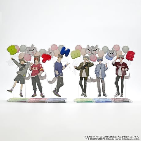 アイドルマスター SideM Spring Wolves アクリルスタンド（全6種）