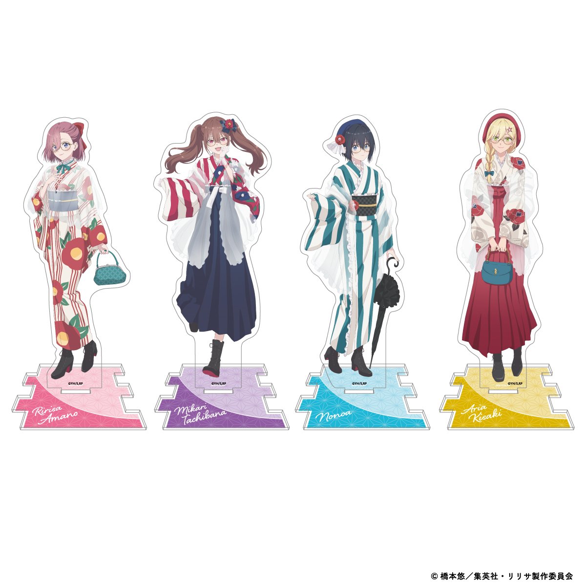 2.5次元の誘惑 ハイカラおでかけ♡ アリア ホログラム缶バッジ 缶バ にごリリ TVアニメ「2.5次元の誘惑」ハイカラおでかけ♡ トレーディング