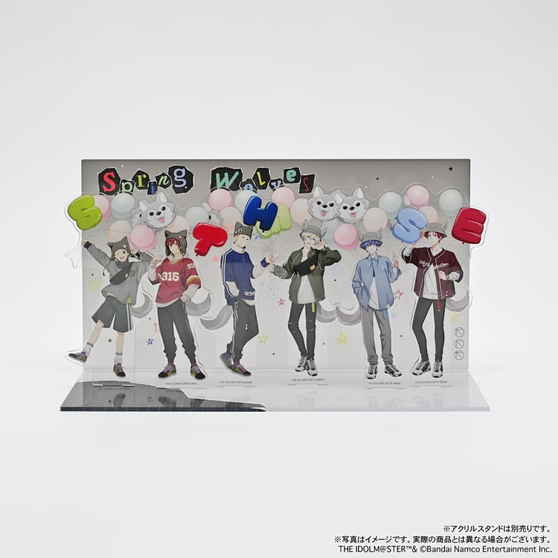 アイドルマスター SideM Spring Wolves アクリルジオラマ | ANICLOSET.