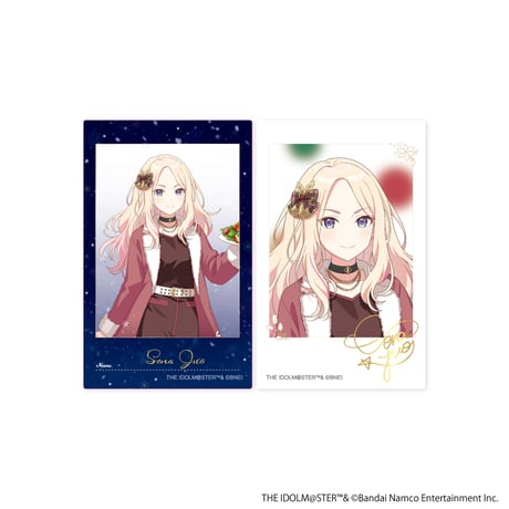 学園アイドルマスター 初星学園 入学準備フェア トレーディング インスタントフォト風カード2枚1set（全12種）