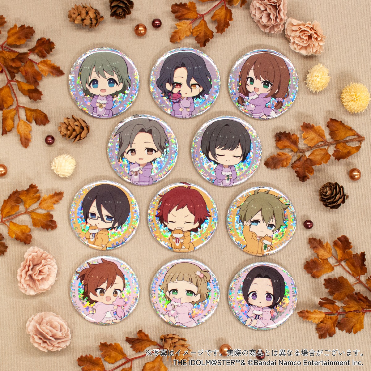 アイドルマスター SideM Autumn Foxes トレーディングホログラム アイドルマスター SideM Autumn Foxes トレーディングホログラム