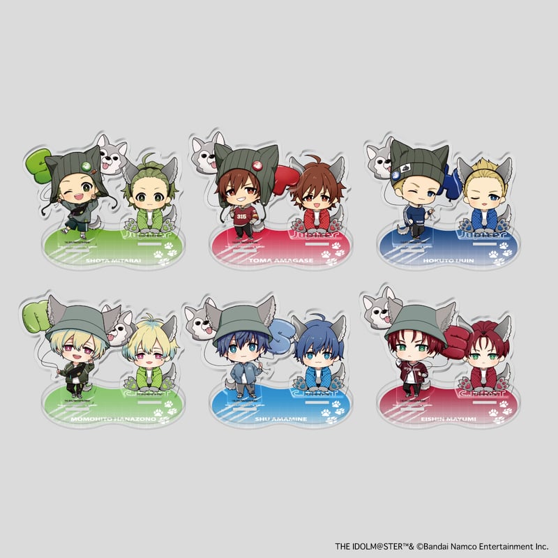 アイドルマスター SideM Spring Wolves トレーディングペアアクリル