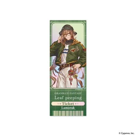 グランブルーファンタジー Leaf peeping ホログラム風チケットカード（全7種）