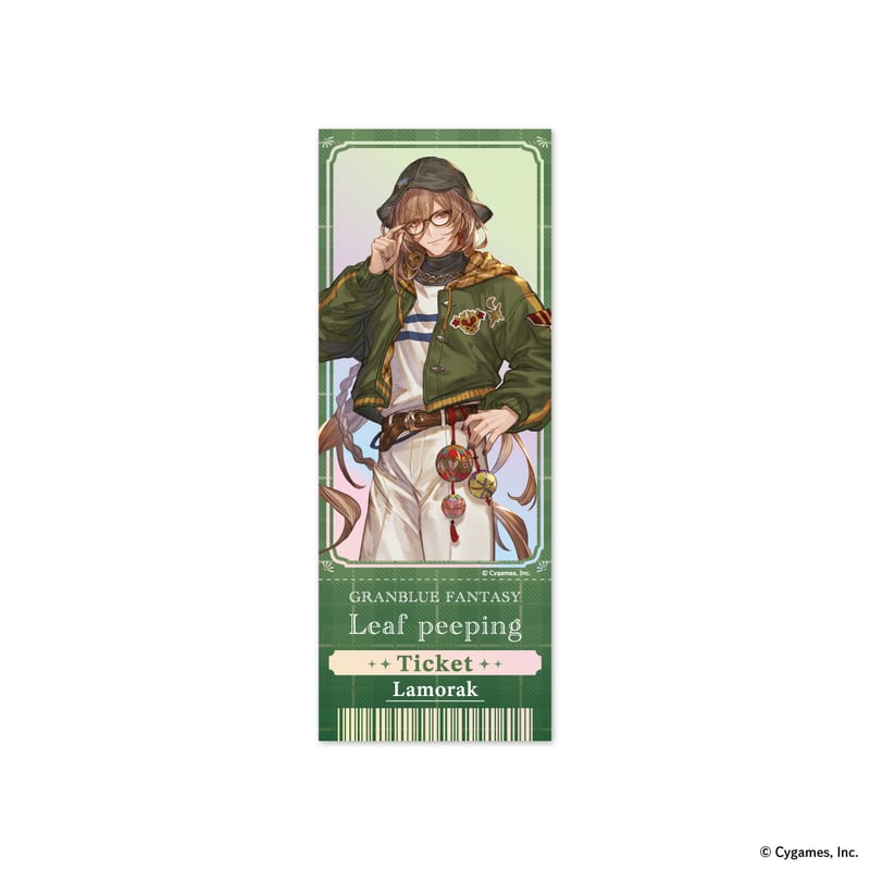 グランブルーファンタジー Leaf peeping ホログラム風チケットカード