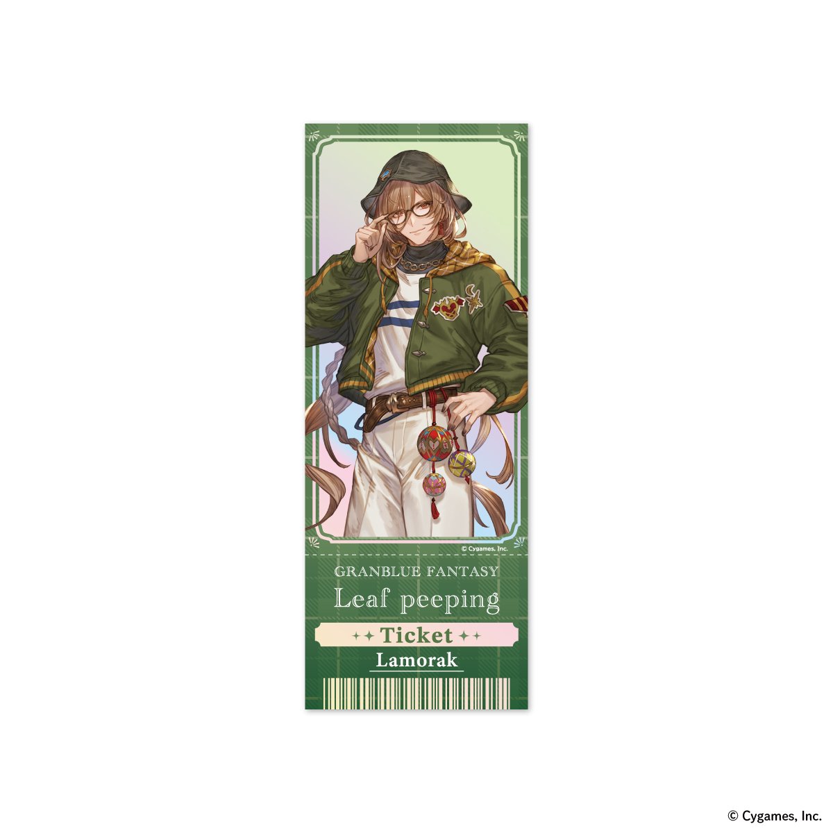 グランブルーファンタジー Leaf peeping ホログラム風チケットカード