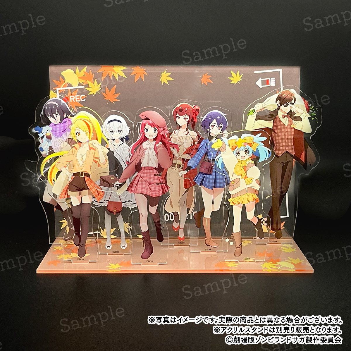 ゾンビランドサガ 書店コラボ ジオラマ アクリルスタンドセット original