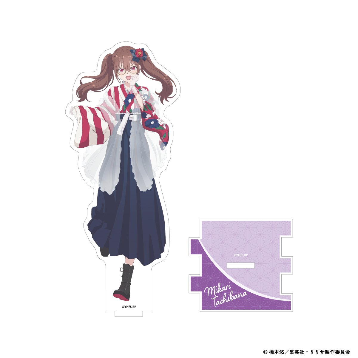 2.5次元の誘惑 ハイカラおでかけ♡ リリサ ホログラム缶バッジ 缶バ にごリリ TVアニメ「2.5次元の誘惑」ハイカラおでかけ♡ トレーディング