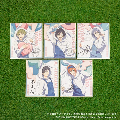 アイドルマスター SideM Spring Rabbits トレーディング色紙（全5種・ランダム）