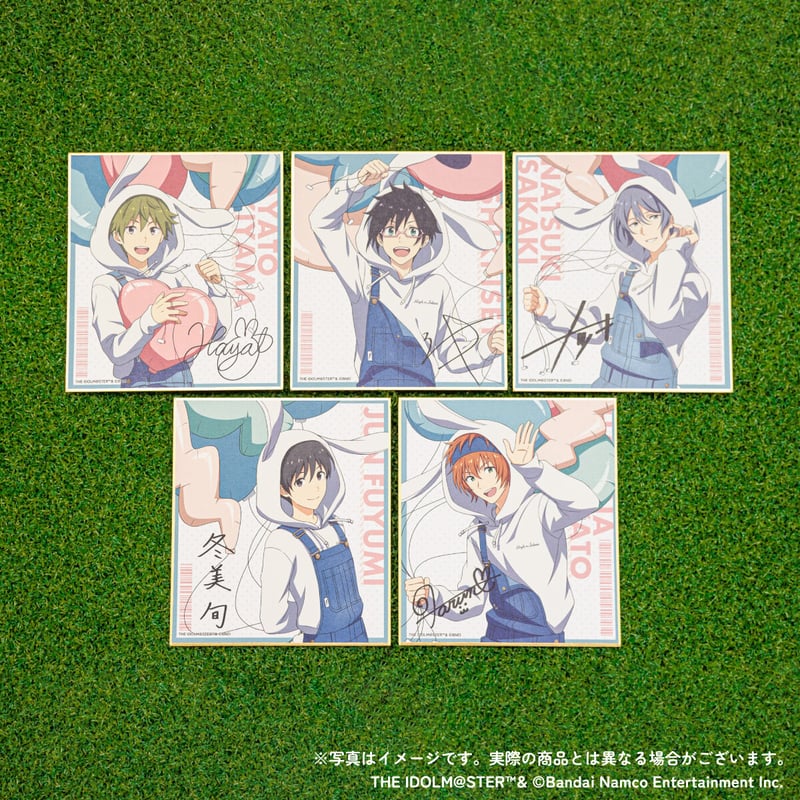 アイドルマスター SideM Spring Rabbits トレーディング色紙（全5種