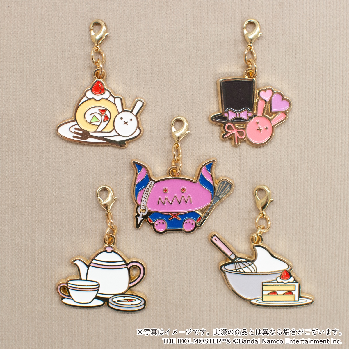 アイドルマスター SideM Autumn Foxes バッグチャーム Café Parade