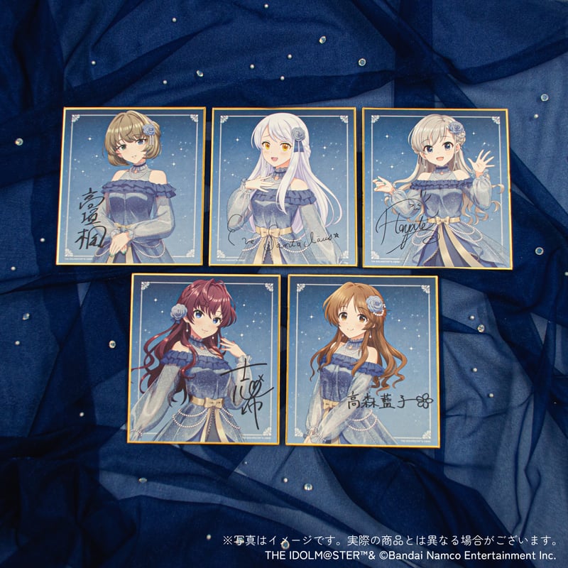 アイドルマスター シンデレラガールズ 1stライブ 色紙 アイドルマスター シンデレラガールズ Light at Night