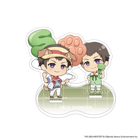 アイドルマスター SideM Summer Doggie トレーディングデフォルメペアアクリルスタンドA（全6種・ランダム）