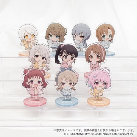 アイドルマスター シンデレラガールズ Light at Night トレーディングデフォルメアクリルスタンドA（全10種・ランダム）